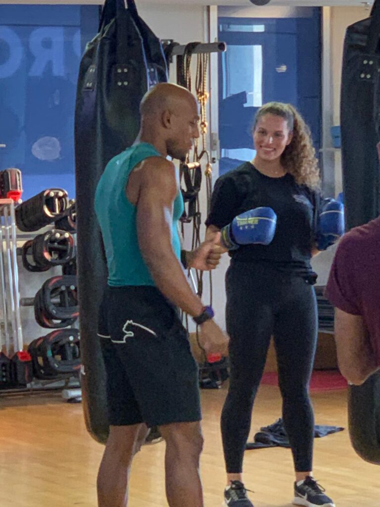 Ella kickboxing