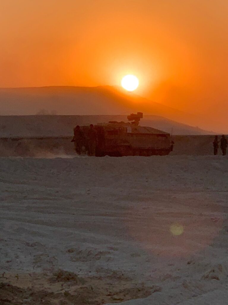 Namer at sunset