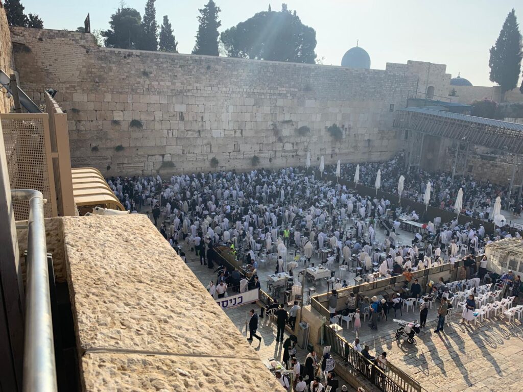 prayer at the Western Wall